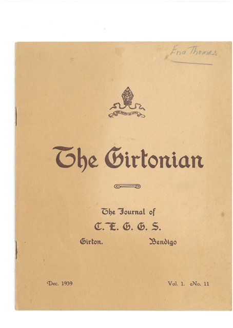 The Girtonian 1939_cover