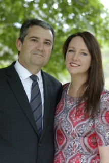 Lee-Anne with husband, Andrew Trewartha