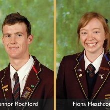 2010 OGA Scholarship Winners: Connor Rochford and Fiona Heathcote