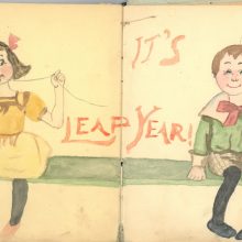 107 year old notebook donated