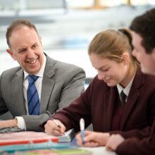 Vale Mr Les Evans, former Senior Master